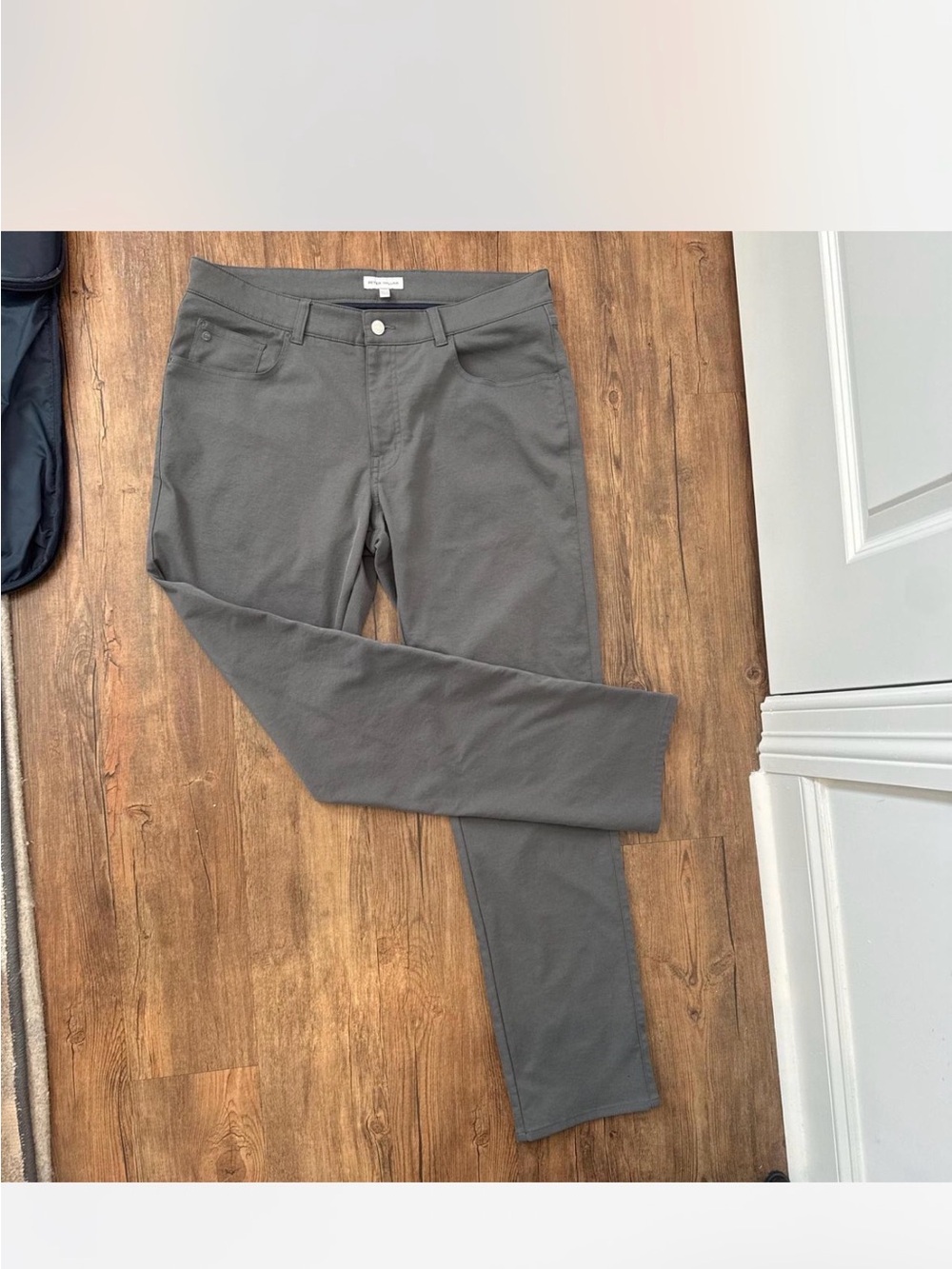 Peter Millar Men’s Skinny Pants in Gray